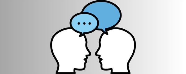 people talking