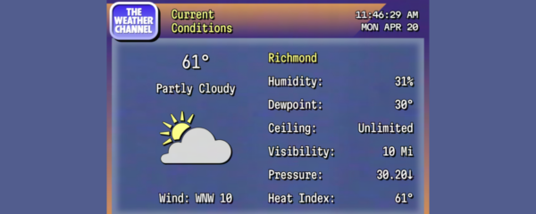 Retro Weather Channel