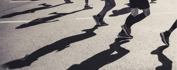 people running